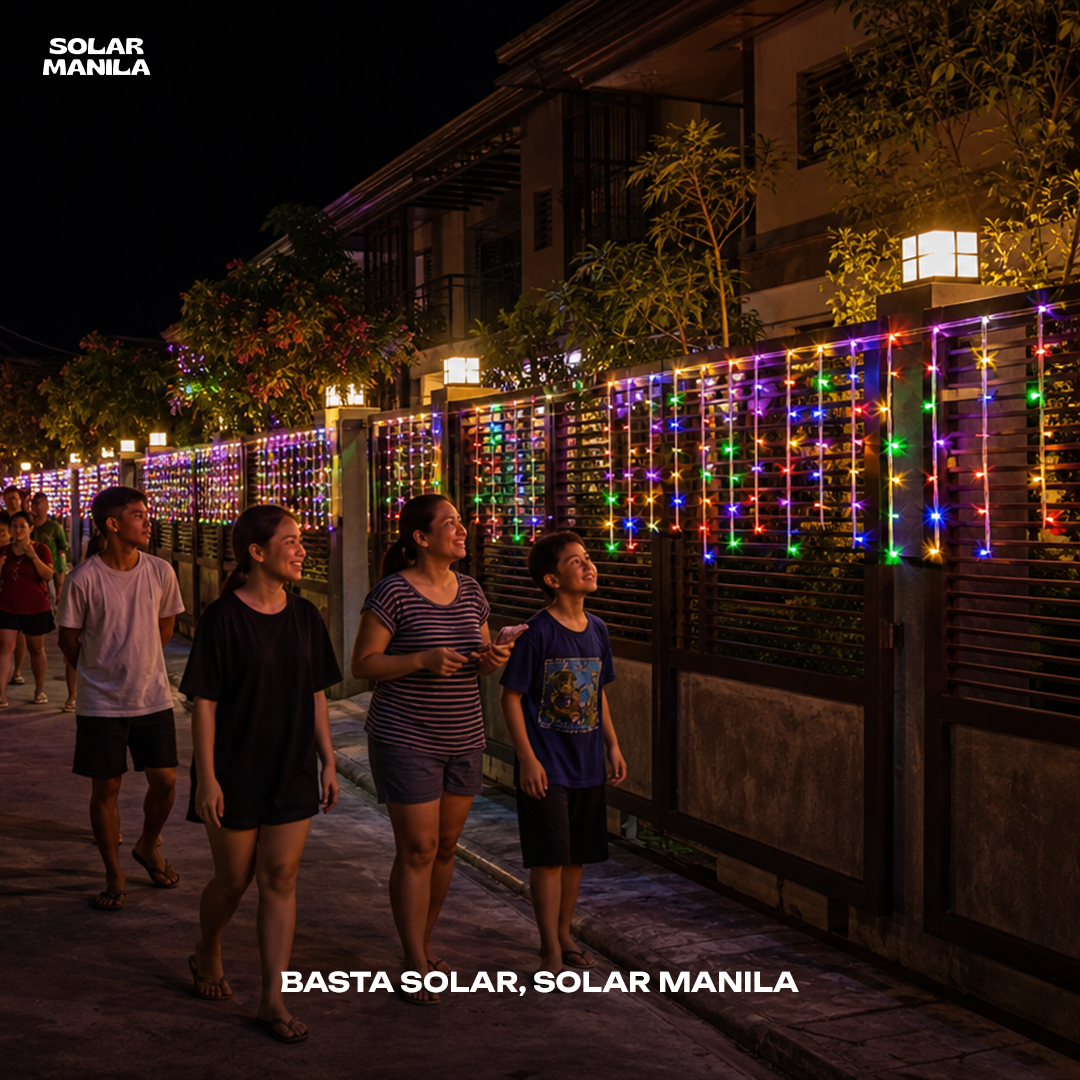 Solar Fairy Curtain Lights Plus
