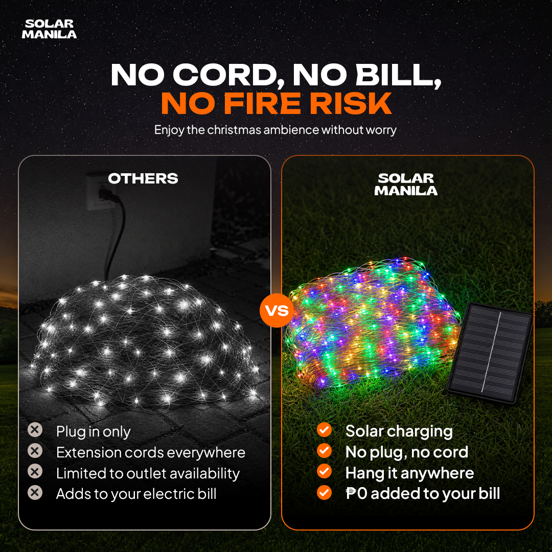 Solar Fairy Net Lights