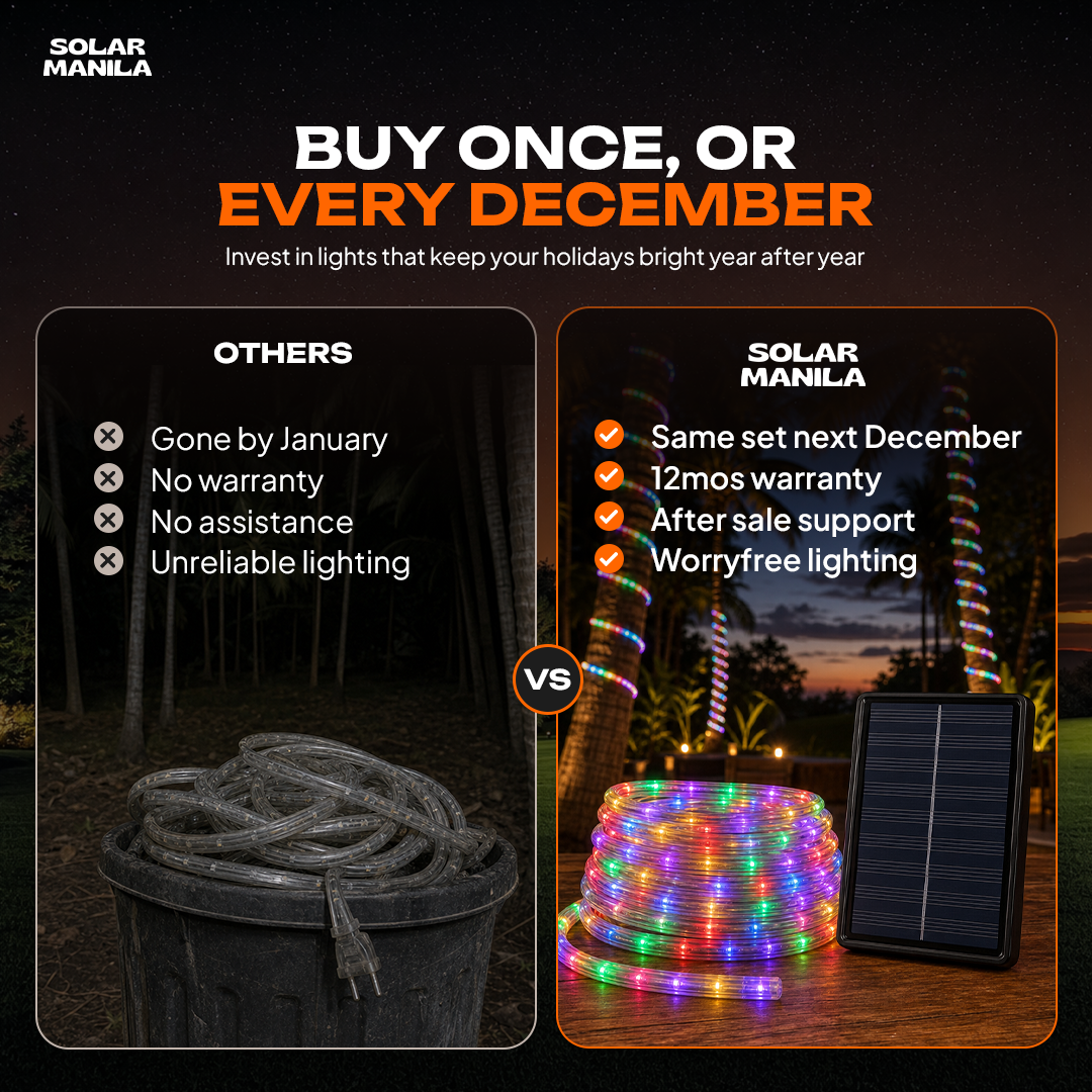 Solar Fairy Tube Lights
