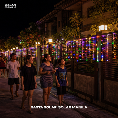 Solar Fairy Curtain Lights Plus