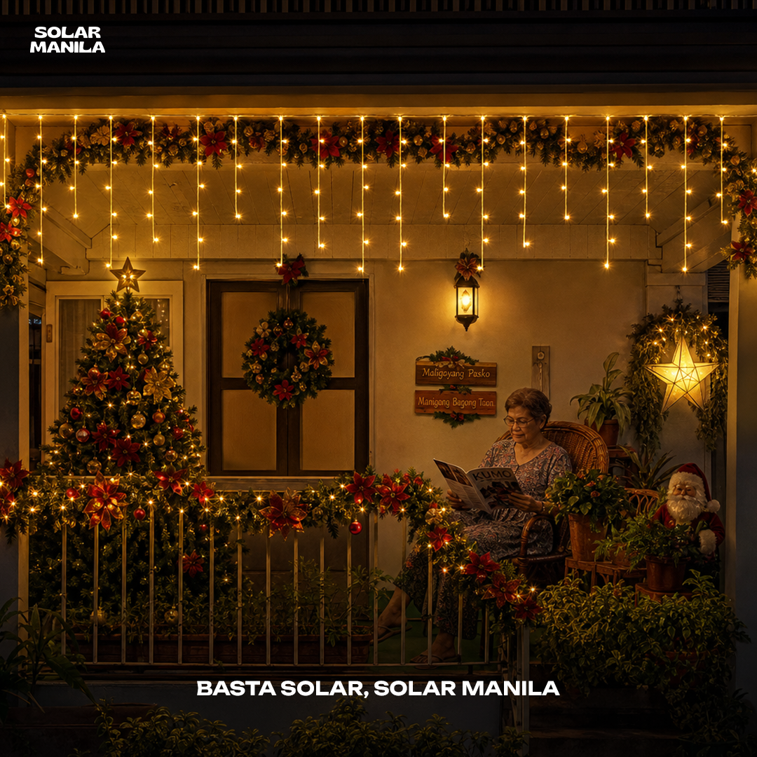 Solar Fairy Curtain Lights