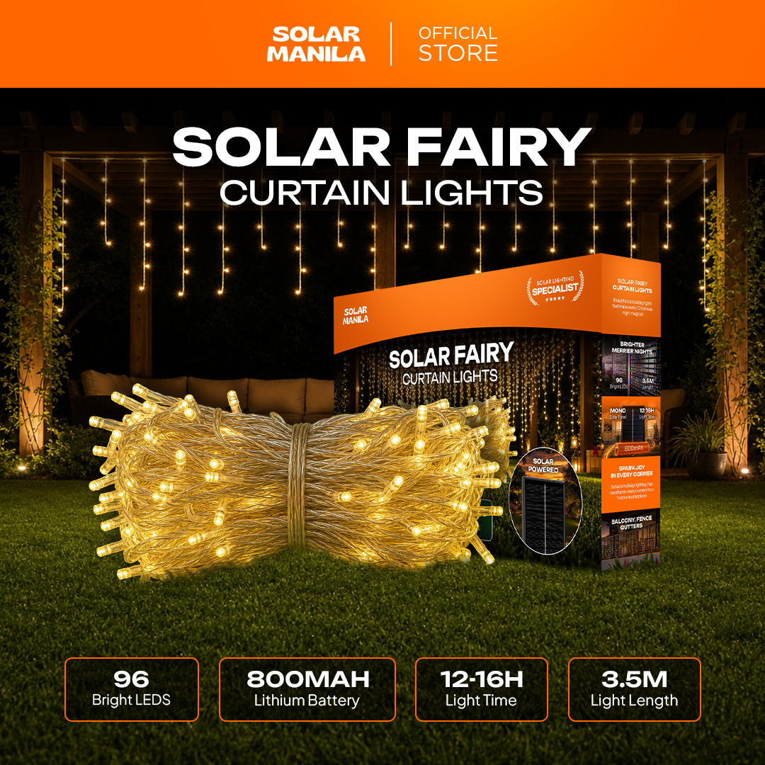 Solar Fairy Curtain Lights