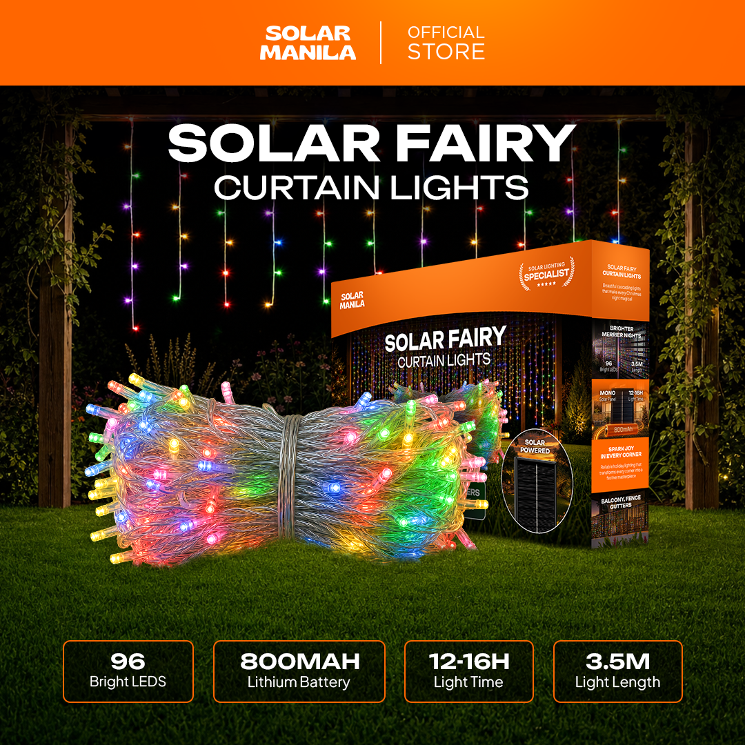 Solar Fairy Curtain Lights