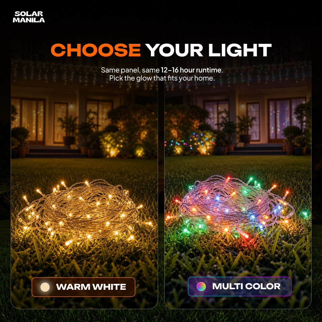 Solar Fairy Curtain Lights