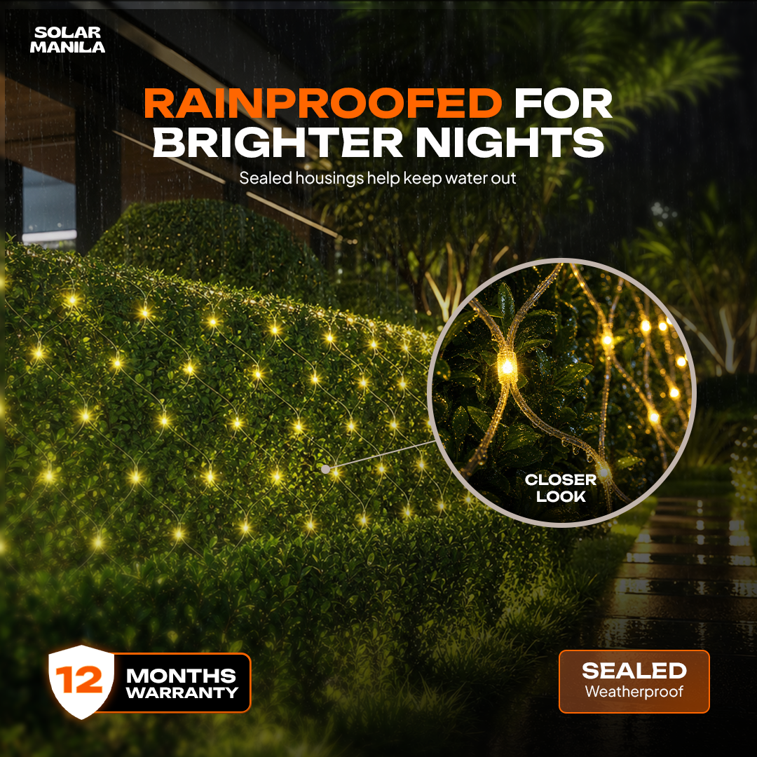 Solar Fairy Net Lights