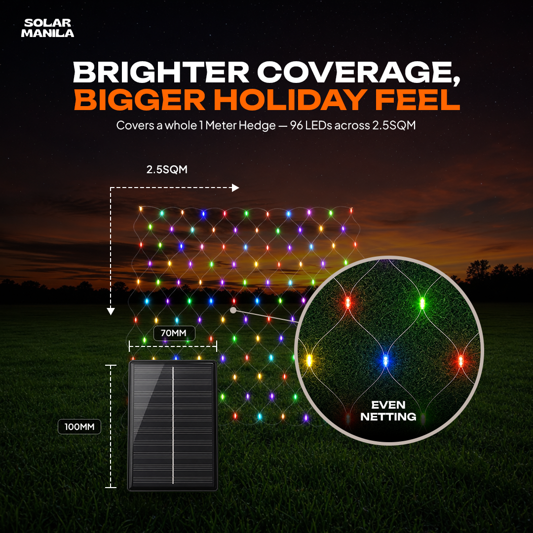 Solar Fairy Net Lights