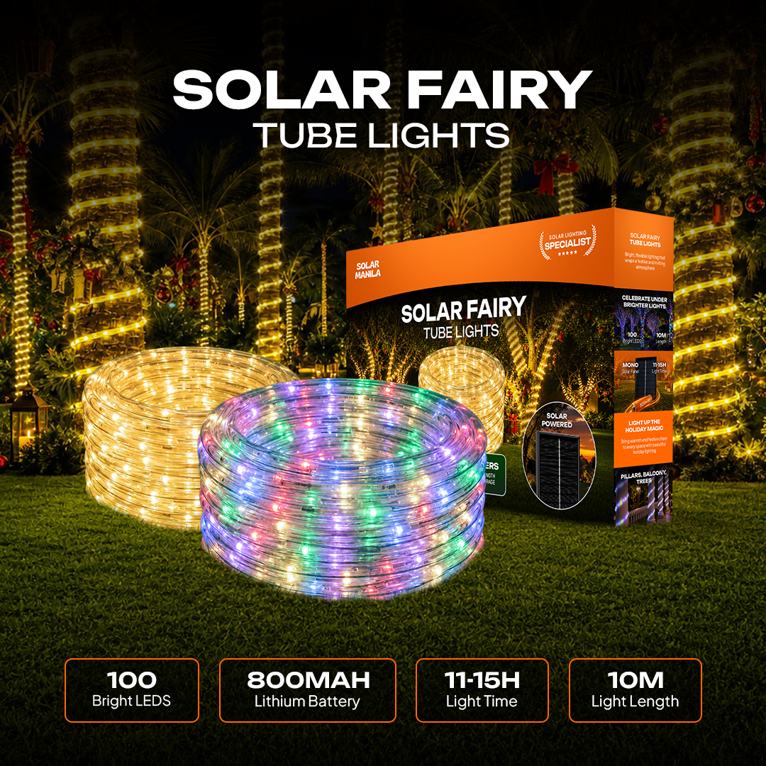 Solar Fairy Tube Lights