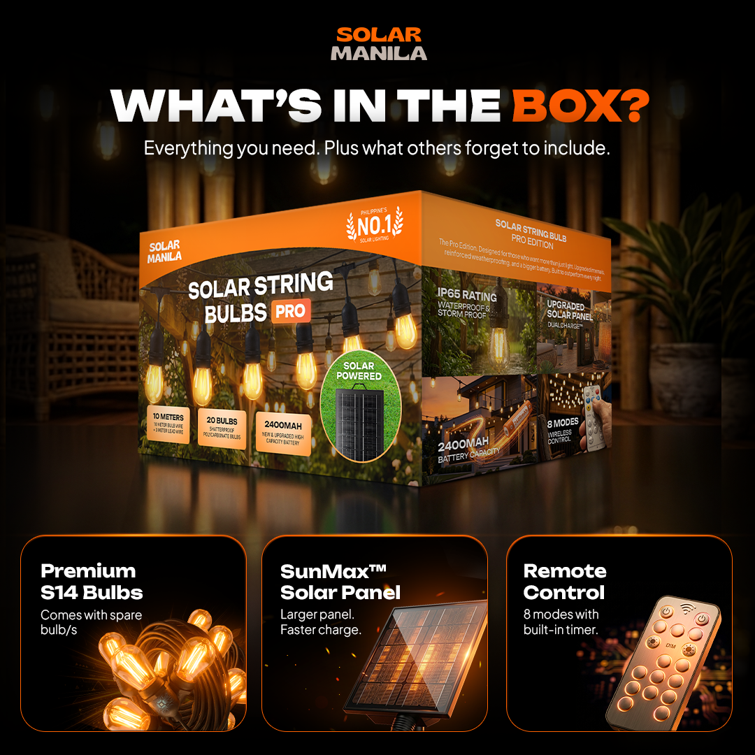 Solar String Bulbs Pro