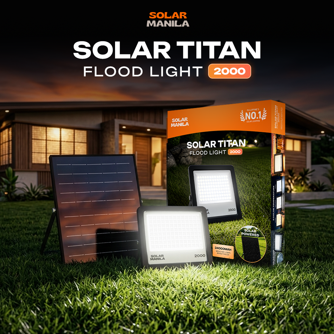 Solar Titan Flood Light 2000
