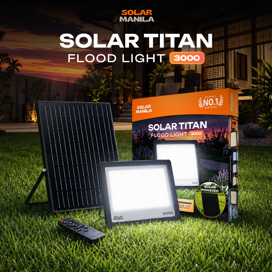 Solar Titan Flood Light 3000