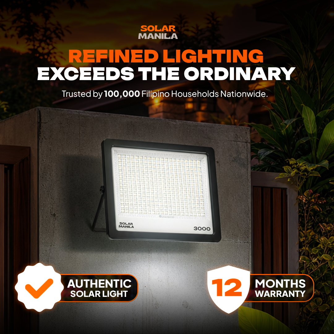 Solar Titan Flood Light 3000