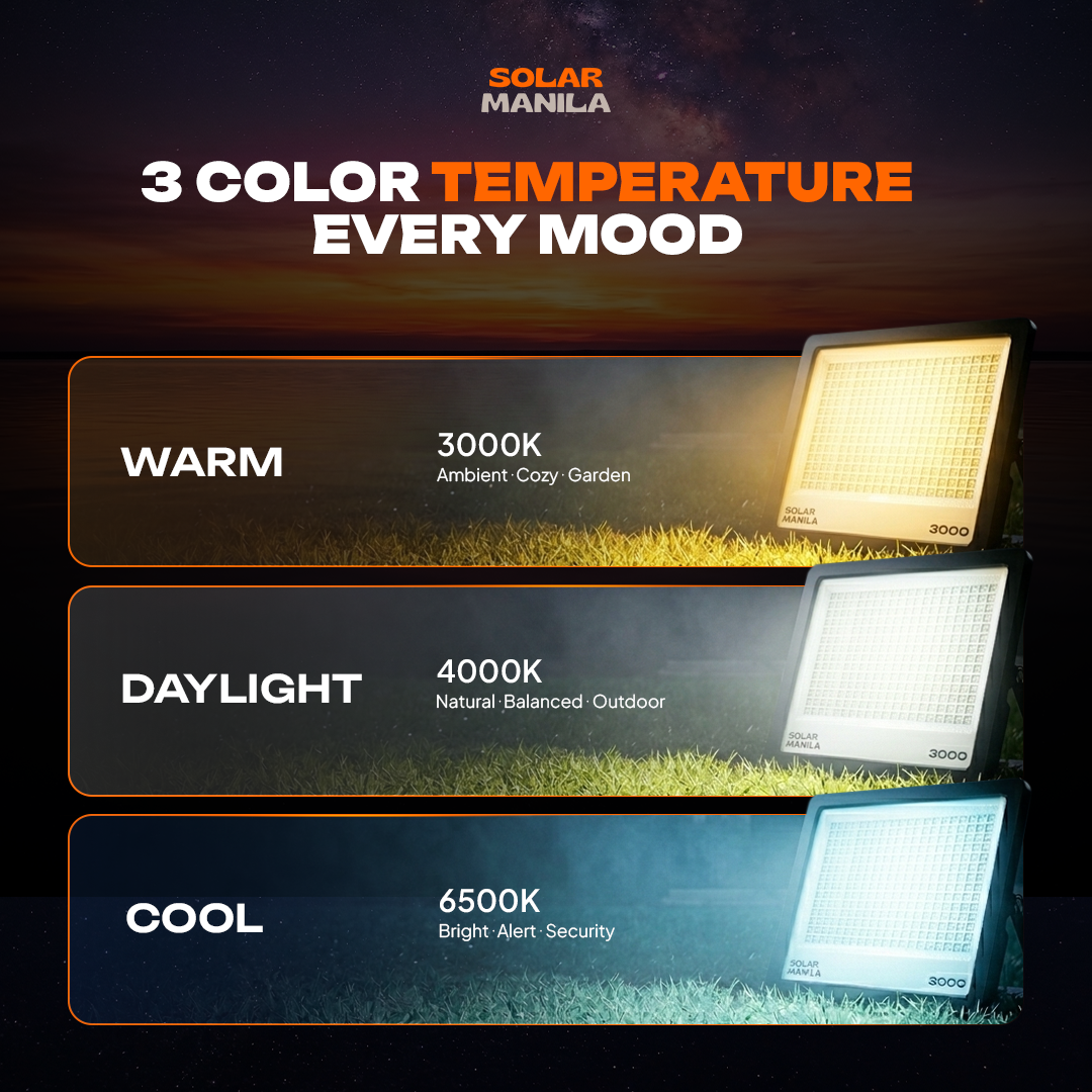 Solar Titan Flood Light 3000